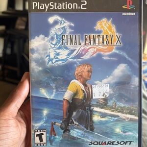 Final Fantasy X for PlayStation 2 - Black